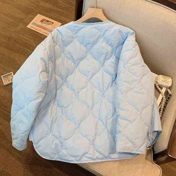 baby blue niche design lingge cotton et women's round neck 2021 winter small korean, Black
baby blue niche design lingge cotton et women's round neck 2021 winter small korean, Black