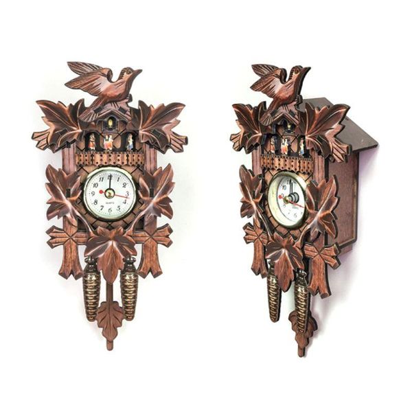 wall clocks antique wooden cuckoo clock bird time bell swing alarm watch home restaurant bedroom decoration
wall clocks antique wooden cuckoo clock bird time bell swing alarm watch home restaurant bedroom decoration