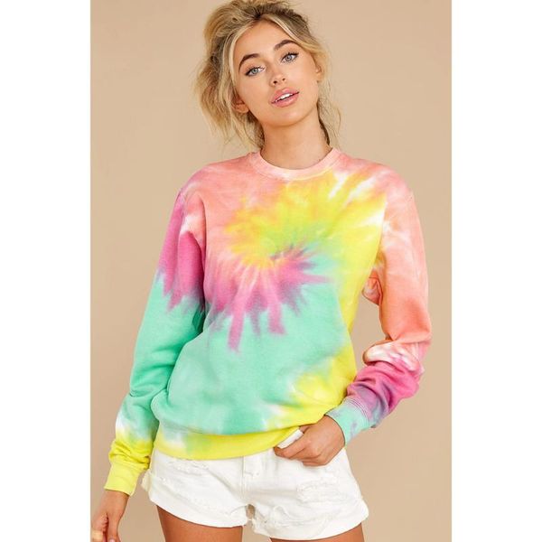 women's hoodies & sweatshirts streetwear hoodie colorful tie dye printed sweatshirt long sleeve pullover korean loose casual ladies fa, Black
women's hoodies & sweatshirts streetwear hoodie colorful tie dye printed sweatshirt long sleeve pullover korean loose casual ladies fa, Black