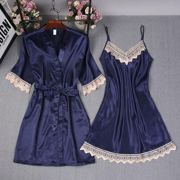women's sleepwear blue women rayon robe set lace kimono bathrobe bride bridal wedding dressing gown nightgown pajamas gift -xxl, Black;red
women's sleepwear blue women rayon robe set lace kimono bathrobe bride bridal wedding dressing gown nightgown pajamas gift -xxl, Black;red