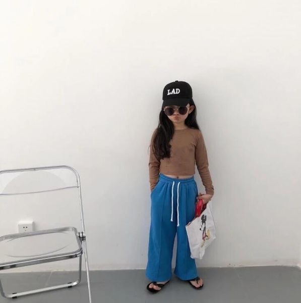 21 spring nanokids new small and medium-sized boys and girls two-color straight casual pants, Blue
21 spring nanokids new small and medium-sized boys and girls two-color straight casual pants, Blue