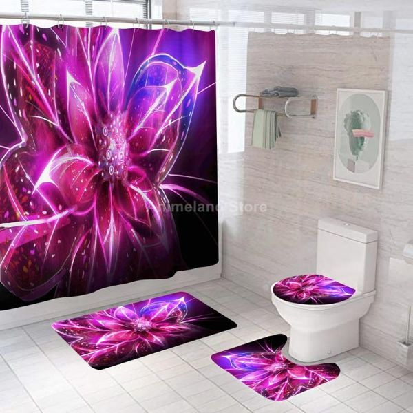 shower curtains purple flower fantasy bathroom curtain bath sets toilet cover mat non-slip washroom rug set modern 180x180cm
shower curtains purple flower fantasy bathroom curtain bath sets toilet cover mat non-slip washroom rug set modern 180x180cm