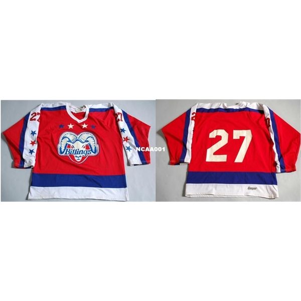 001 chl whl billings bighorns embroidery hockey jersey or custom any name or number retro jersey, Black
001 chl whl billings bighorns embroidery hockey jersey or custom any name or number retro jersey, Black