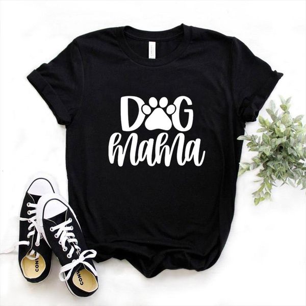 dog mama print and women men t shirts cotton casual funny lady yong girl tee a 1247, White;black
dog mama print and women men t shirts cotton casual funny lady yong girl tee a 1247, White;black
