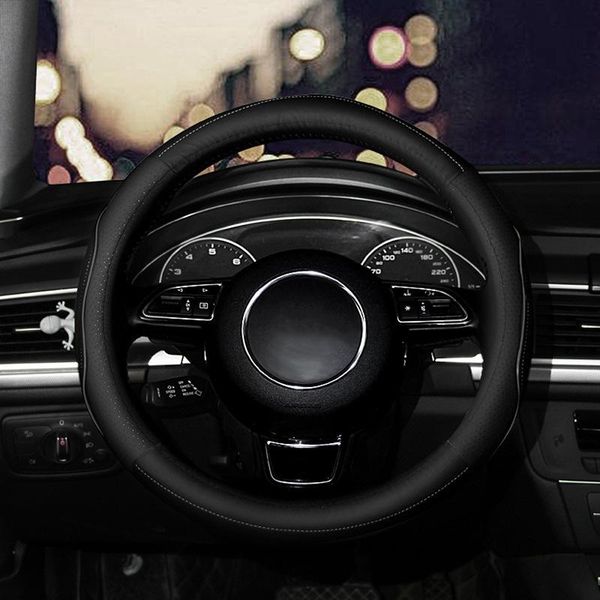 steering wheel covers 1pc car cover skidproof auto steering- anti-slip embossing leather car-styling accessories
steering wheel covers 1pc car cover skidproof auto steering- anti-slip embossing leather car-styling accessories