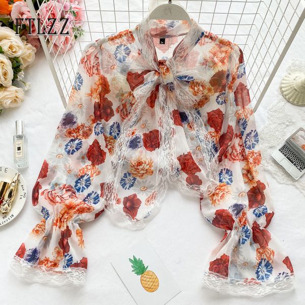 2021 women vintage blouse fashion streetwear long sleeve floral printed single breasted beach ladies lace patchwork bow blousa 26rh, White
2021 women vintage blouse fashion streetwear long sleeve floral printed single breasted beach ladies lace patchwork bow blousa 26rh, White