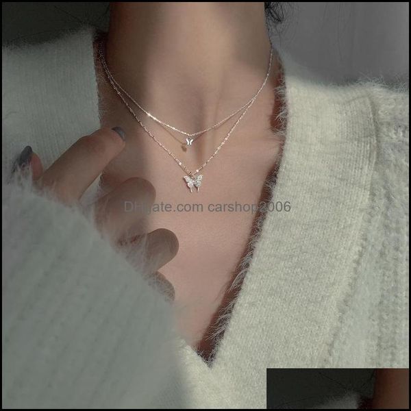 chains & pendants jewelrychains trendy double layer rhinestone butterfly chain choker necklace for women sier color simple necklaces jewelry, Silver
chains & pendants jewelrychains trendy double layer rhinestone butterfly chain choker necklace for women sier color simple necklaces jewelry, Silver