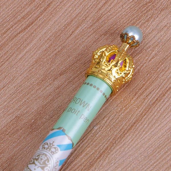 6pcs princess crown premium gel pen black ink marker lovely polka dot stationery t8db ballpoint pens, Blue;orange
6pcs princess crown premium gel pen black ink marker lovely polka dot stationery t8db ballpoint pens, Blue;orange