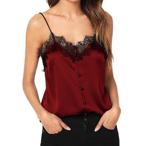 tank women red solid woman clothes lace cami sleeveless button streetwear summer 2021 womens clothing, White
tank women red solid woman clothes lace cami sleeveless button streetwear summer 2021 womens clothing, White