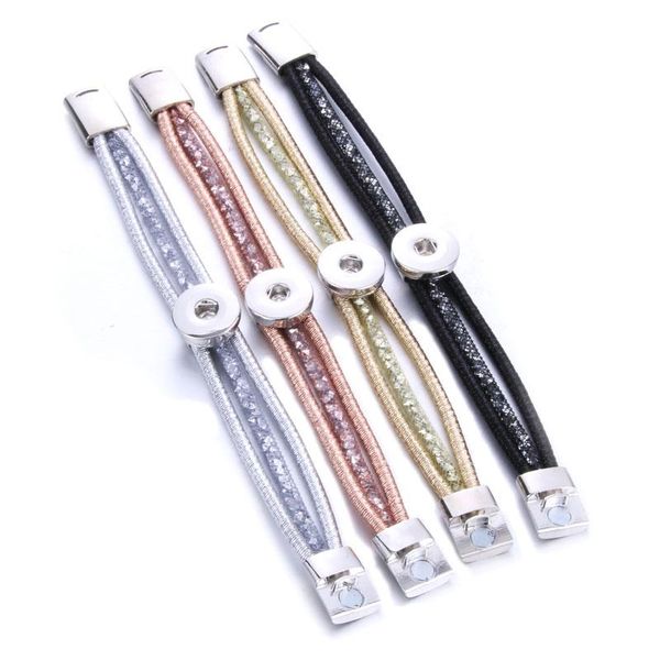 charm bracelets fashion magnet buckle 18mm snap button bracelet & bangle multiple circles leather rope fit diy jewelry, Golden;silver
charm bracelets fashion magnet buckle 18mm snap button bracelet & bangle multiple circles leather rope fit diy jewelry, Golden;silver