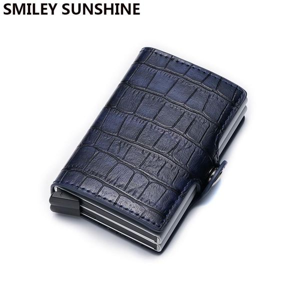 card holders double case anti rfid credti holder 10 cards men metal hard leather wallet business creditcard cardholder bag purses 2021, Brown;gray
card holders double case anti rfid credti holder 10 cards men metal hard leather wallet business creditcard cardholder bag purses 2021, Brown;gray