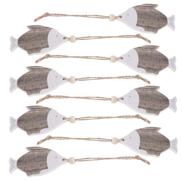 decorative objects & figurines 8pcs hawaii style wooden fish pendants ocean decor exquisite
decorative objects & figurines 8pcs hawaii style wooden fish pendants ocean decor exquisite