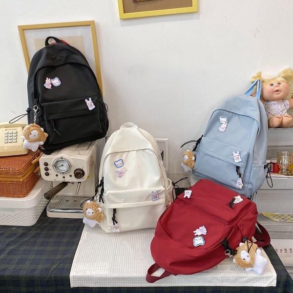 school bags cute backpack nylon waterproof women kawaii for teenager girls shoulder
school bags cute backpack nylon waterproof women kawaii for teenager girls shoulder