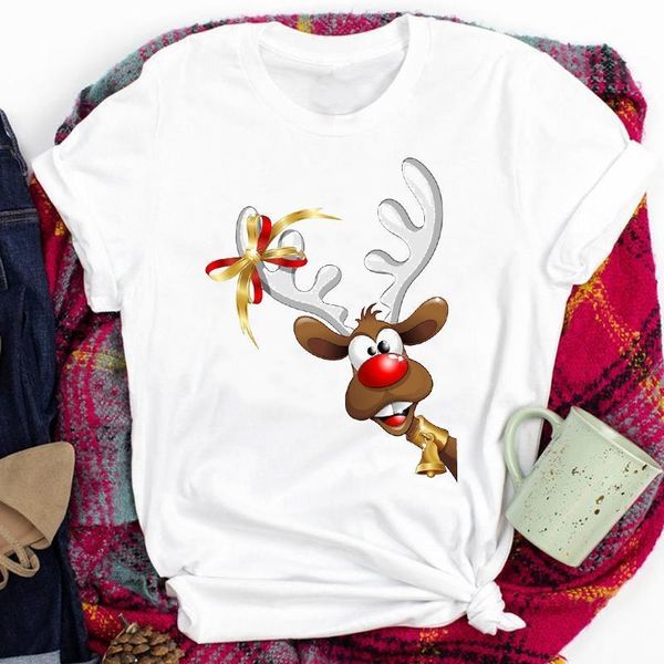 deer cute animal tees for women lady 90s merry christmas cartoon winter print tshirt clothes graphic female t t-shirt, White
deer cute animal tees for women lady 90s merry christmas cartoon winter print tshirt clothes graphic female t t-shirt, White