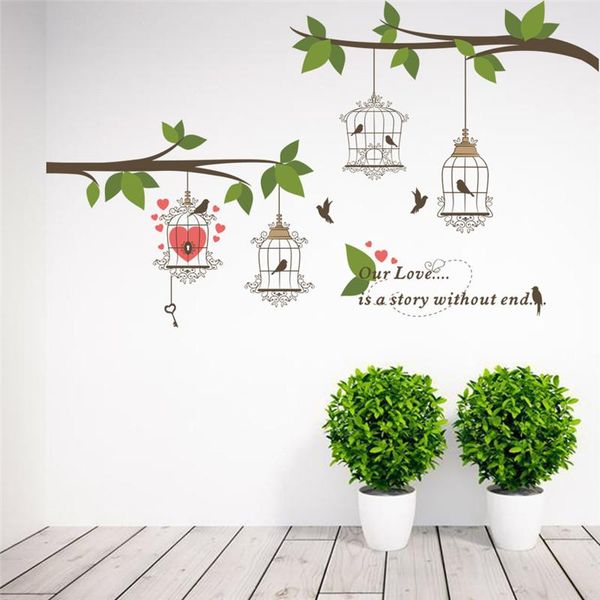 wall stickers creative bird cage tree branches for living room bedroom decoration quotes mural art diy home decals pvc poster
wall stickers creative bird cage tree branches for living room bedroom decoration quotes mural art diy home decals pvc poster