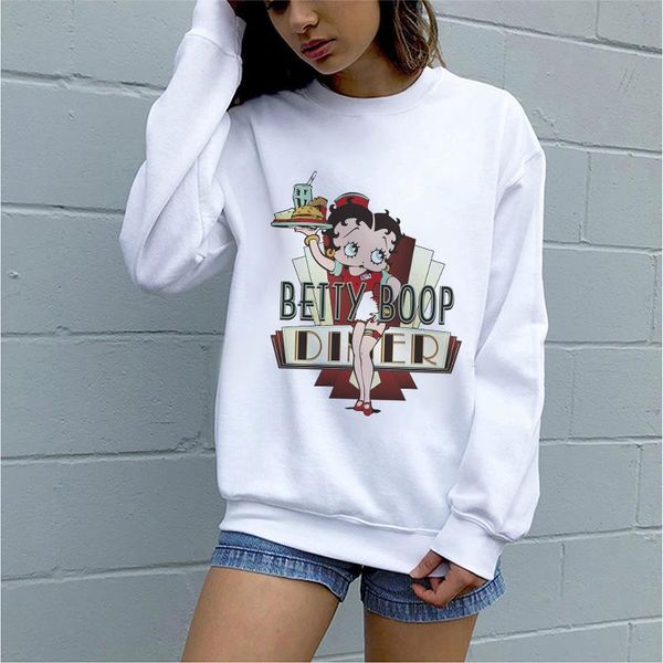 2021 for women sweatshirts harajuku betty boop print hoodies pullover cute aesthetic oversized women's sweatshirt o-neck clothes, Black
2021 for women sweatshirts harajuku betty boop print hoodies pullover cute aesthetic oversized women's sweatshirt o-neck clothes, Black