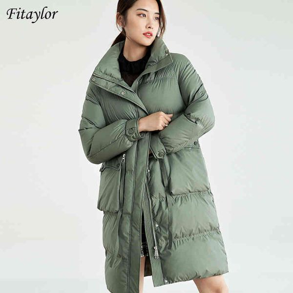 fitaylor - women's long et, white duck feather coat, casual, loose, ffy, thick, warm, high collar, novel, 90% in winter, Black
fitaylor - women's long et, white duck feather coat, casual, loose, ffy, thick, warm, high collar, novel, 90% in winter, Black