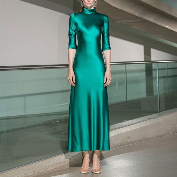 2021 new green vintage turtleneck slim long es for women party autumn runway designers maxi rzk0, Black;gray
2021 new green vintage turtleneck slim long es for women party autumn runway designers maxi rzk0, Black;gray