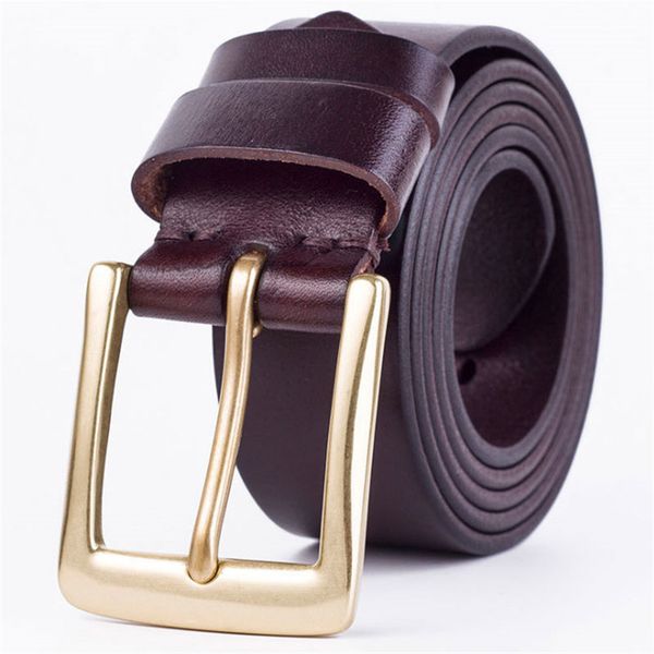 men belt genuine leather pin buckle casual designer belts vintage fashion strap waistband for jeans male cowboy, Black;brown
men belt genuine leather pin buckle casual designer belts vintage fashion strap waistband for jeans male cowboy, Black;brown