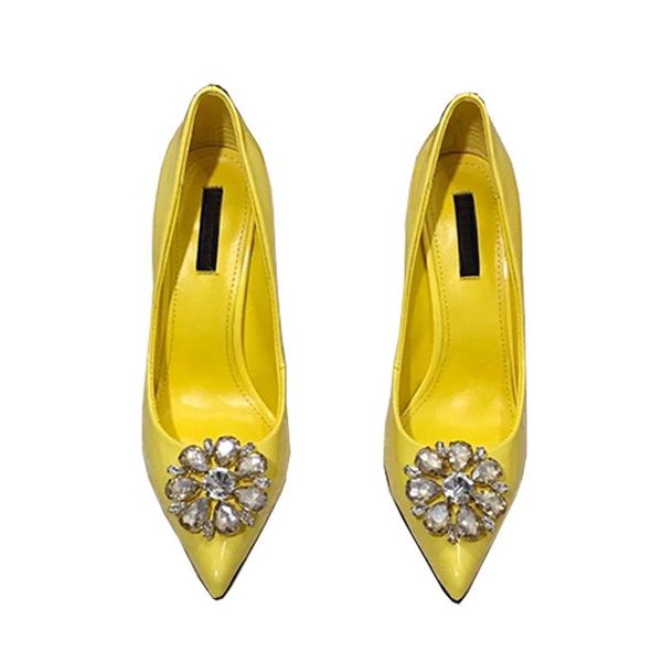 dress shoes luxury high heels female crystal rhinestone flower patent leather handmade stiletto shallow mouth pointed toe 34-42s, Black
dress shoes luxury high heels female crystal rhinestone flower patent leather handmade stiletto shallow mouth pointed toe 34-42s, Black