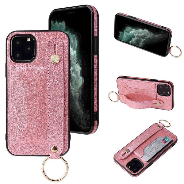 cases cell phone sets suitable for iphone 12 wristband bracket mobile case note20 flash powder insert card leather p40 creative
cases cell phone sets suitable for iphone 12 wristband bracket mobile case note20 flash powder insert card leather p40 creative