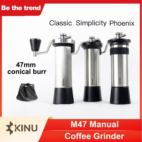 manual coffee grinders kinu m47 grinder espresso 47mm conical burr high-end hand mill classic / simplicity phoenix
manual coffee grinders kinu m47 grinder espresso 47mm conical burr high-end hand mill classic / simplicity phoenix