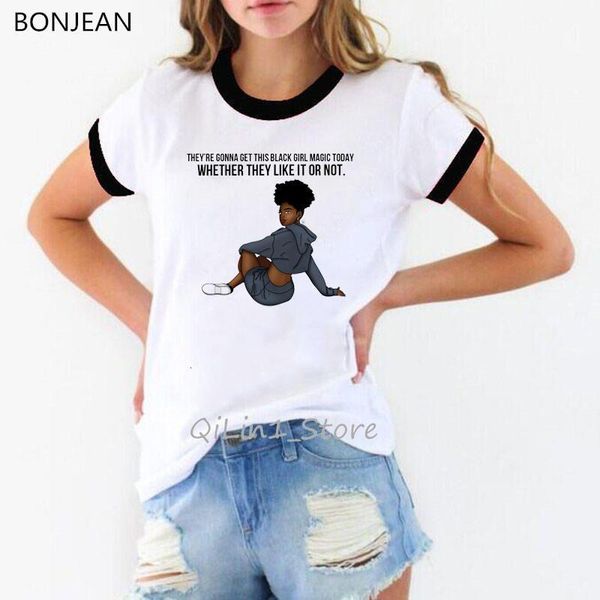 melanin shirt women friends tshirt femme black girl magic rock summer female t-shirt hip hop t shirt aesthetic clothes, White
melanin shirt women friends tshirt femme black girl magic rock summer female t-shirt hip hop t shirt aesthetic clothes, White