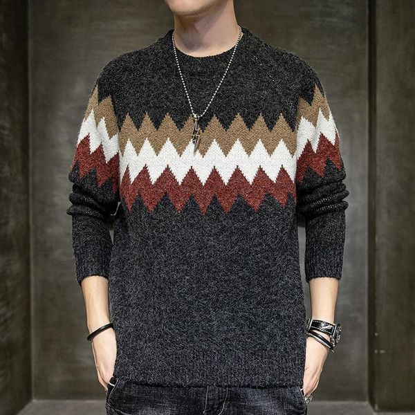 men's sweaters 2021 men sweater turtleneck loose long sleeve autumn outfit in the spring and winter warm fashion pattern, White;black
men's sweaters 2021 men sweater turtleneck loose long sleeve autumn outfit in the spring and winter warm fashion pattern, White;black