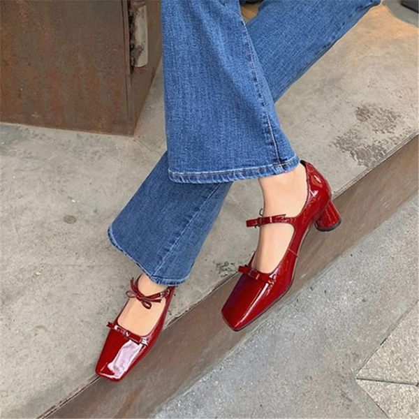 dress shoes pxelena sweet butterfly-knot genuine leather mary janes women round med heels party pumps lady 2021 spring autumn ol, Black
dress shoes pxelena sweet butterfly-knot genuine leather mary janes women round med heels party pumps lady 2021 spring autumn ol, Black