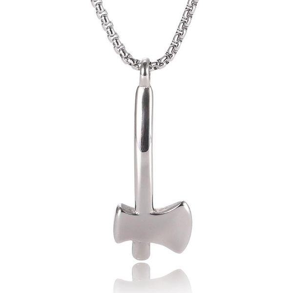 pendant necklaces fashion stainless steel retro personality hip hop axe luxury designer jewelry men's necklace birthday gift 7-sp0435, Silver
pendant necklaces fashion stainless steel retro personality hip hop axe luxury designer jewelry men's necklace birthday gift 7-sp0435, Silver