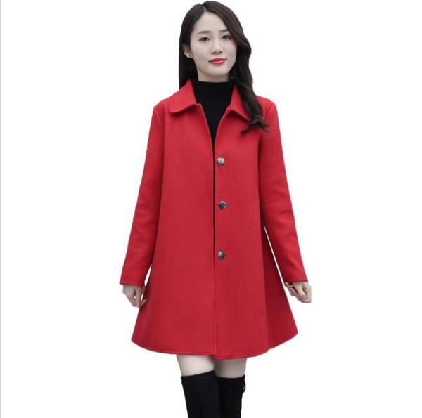 women's wool & blends autumn and winter fashion red black colour cape type woolen coat women coats selling grils large size 4xl.
women's wool & blends autumn and winter fashion red black colour cape type woolen coat women coats selling grils large size 4xl.