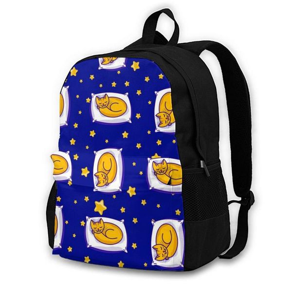 backpack lapwomen canvas school teenagers casual travel ginger cat and stars on clear sky bags
backpack lapwomen canvas school teenagers casual travel ginger cat and stars on clear sky bags