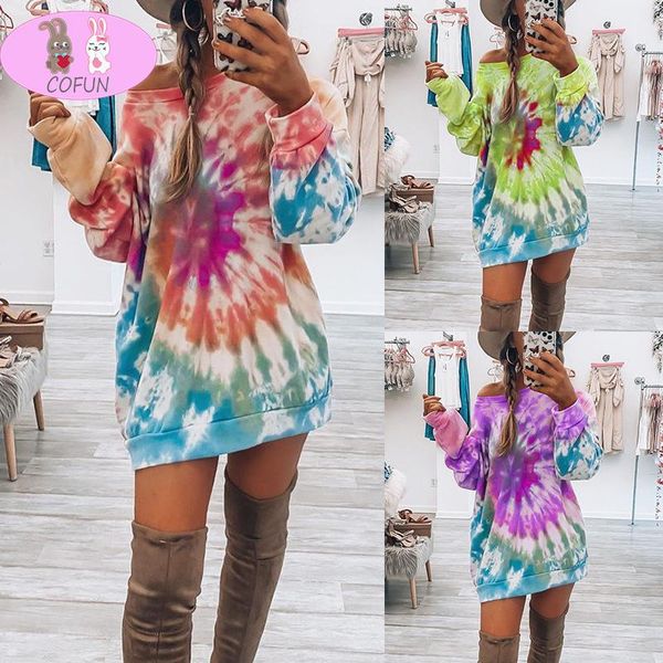 women's hoodies & sweatshirts cofun 2021 autumn winter women printed spiral tie-dye round neck sweatershirt skirt, Black
women's hoodies & sweatshirts cofun 2021 autumn winter women printed spiral tie-dye round neck sweatershirt skirt, Black