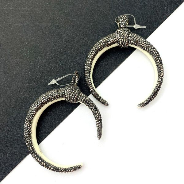 charms natural stone pendant necklace moon shape resin cow bone material black diamond diy jewelry making accessories charm, Bronze;silver
charms natural stone pendant necklace moon shape resin cow bone material black diamond diy jewelry making accessories charm, Bronze;silver