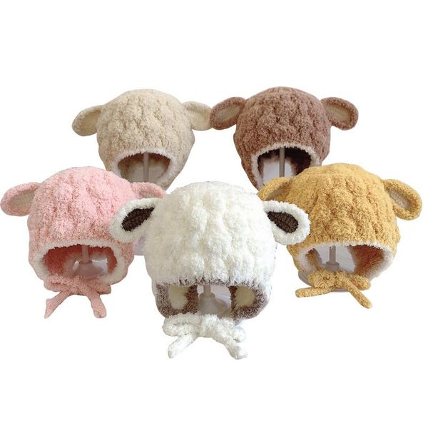 caps & hats cute knitted girls for born baby winter woolen children's hat cartoon ear warm beanie cap kids accessories, Yellow
caps & hats cute knitted girls for born baby winter woolen children's hat cartoon ear warm beanie cap kids accessories, Yellow