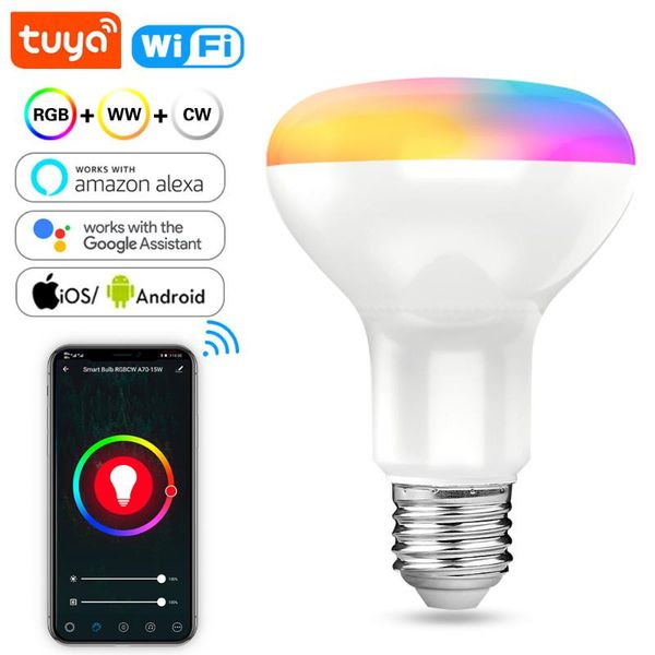 bulbs magic smart bulb for home e27 110v 220v 15w work with alexa google wifi lamp tuya life lighting rgb+day light
bulbs magic smart bulb for home e27 110v 220v 15w work with alexa google wifi lamp tuya life lighting rgb+day light