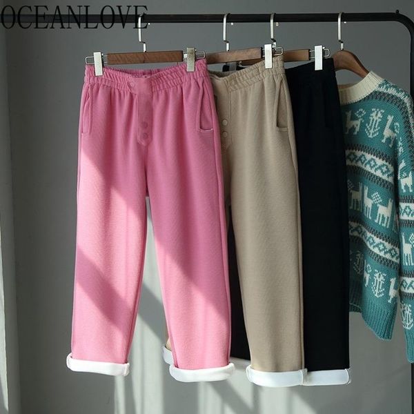 women's pants & capris oceanlove print fleece button women warm elastic waist 2021 winter casual pantalones mujer fashion trousers loos, Black;white
women's pants & capris oceanlove print fleece button women warm elastic waist 2021 winter casual pantalones mujer fashion trousers loos, Black;white