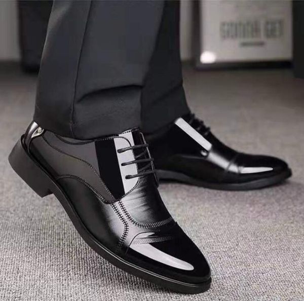 business luxury oxford shoes men breathable pu leather shoes rubber formal dress male office party wedding mocassins, Black
business luxury oxford shoes men breathable pu leather shoes rubber formal dress male office party wedding mocassins, Black