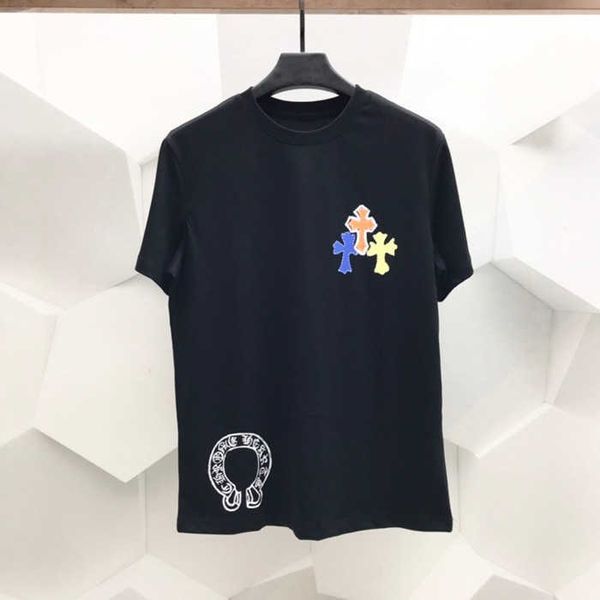 fashion outlet 21ss chrome fengchao brand ch cro painted graffiti cross printed round neck short sleeve versatile casual t-shirt for men and, White;black
fashion outlet 21ss chrome fengchao brand ch cro painted graffiti cross printed round neck short sleeve versatile casual t-shirt for men and, White;black