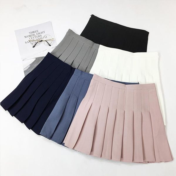 skirts 2021 women cute short fashion summer high waist pleated skirt wind cosplay kawaii female solid mini, Black
skirts 2021 women cute short fashion summer high waist pleated skirt wind cosplay kawaii female solid mini, Black