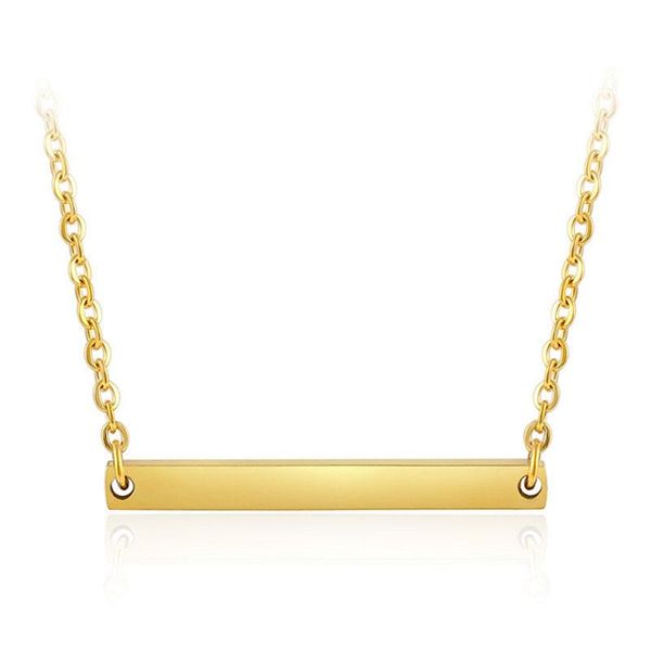 pendant necklaces women stainless accessories horizontal id bar choker chain statement necklace collier femme jewelry bijoux kolye, Silver
pendant necklaces women stainless accessories horizontal id bar choker chain statement necklace collier femme jewelry bijoux kolye, Silver