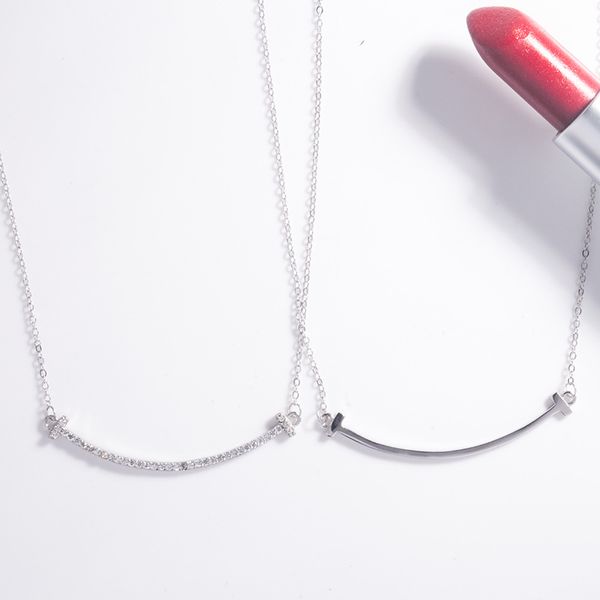 fashion 925 silver chain lover smile charms women necklace fashion trendy t shaped pendants model crystal pendant necklace
fashion 925 silver chain lover smile charms women necklace fashion trendy t shaped pendants model crystal pendant necklace