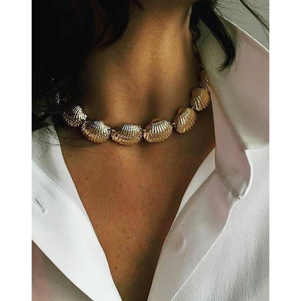 gold color necklace for women 1 layers full shells pendant chain necklaces & pendants velvet s fashion jewelry, Silver
gold color necklace for women 1 layers full shells pendant chain necklaces & pendants velvet s fashion jewelry, Silver