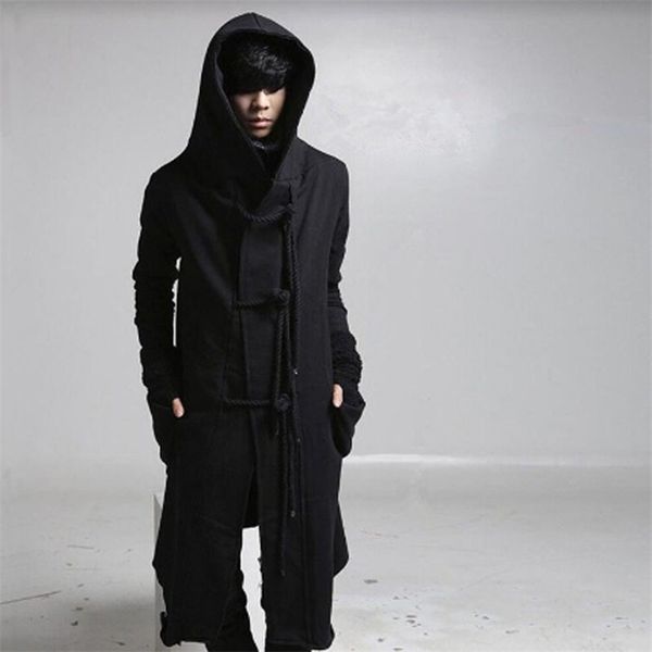 winter men linen rope button hip hop long hoodie gothic hooded cloak nightclub dj singer punk rock stage costume fleece hoodies 201127, Black
winter men linen rope button hip hop long hoodie gothic hooded cloak nightclub dj singer punk rock stage costume fleece hoodies 201127, Black