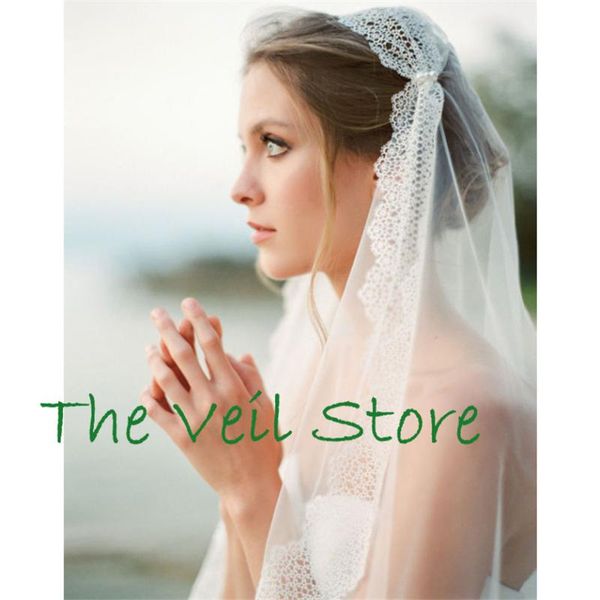 bridal veils long juliet vintage lace appliques edge wedding for brides ivory tulle veil with pearls velo de negra voile mariage, Black
bridal veils long juliet vintage lace appliques edge wedding for brides ivory tulle veil with pearls velo de negra voile mariage, Black