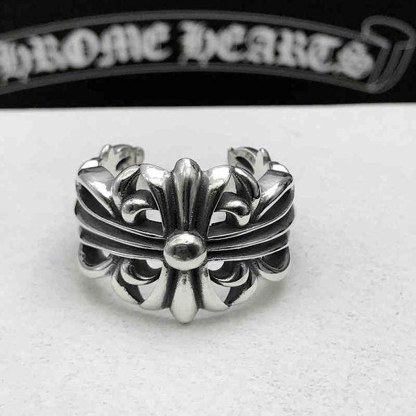 party favor chrome/hearts rings ch crosin punk cross opening sterling silver ring men's and women's hip hop fashion bran
party favor chrome/hearts rings ch crosin punk cross opening sterling silver ring men's and women's hip hop fashion bran