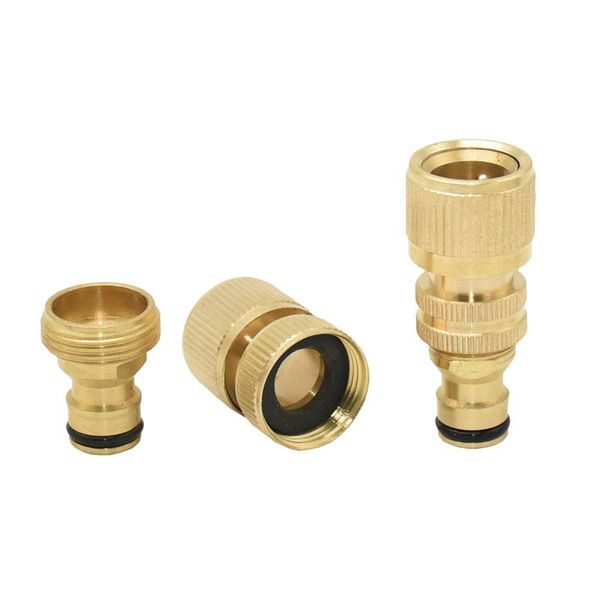 watering equipments 1/2 3/4 garden hose quick connector brass water tap metal threaded pipe copper 1set
watering equipments 1/2 3/4 garden hose quick connector brass water tap metal threaded pipe copper 1set