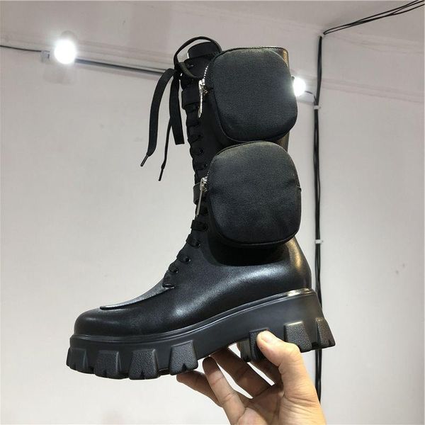 boots pockets motorcycle women round toe zipper thick bottom heel cross lace up mid-calf army winter plus size 35-43, Black
boots pockets motorcycle women round toe zipper thick bottom heel cross lace up mid-calf army winter plus size 35-43, Black