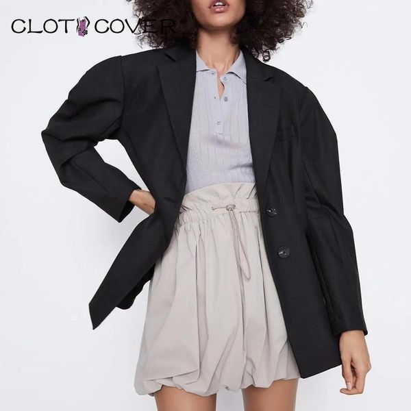 autumn women's black suit style blazers collar jackets coat stylish loose sleeve fashion long outerwear chic oversize suits &, White;black
autumn women's black suit style blazers collar jackets coat stylish loose sleeve fashion long outerwear chic oversize suits &, White;black