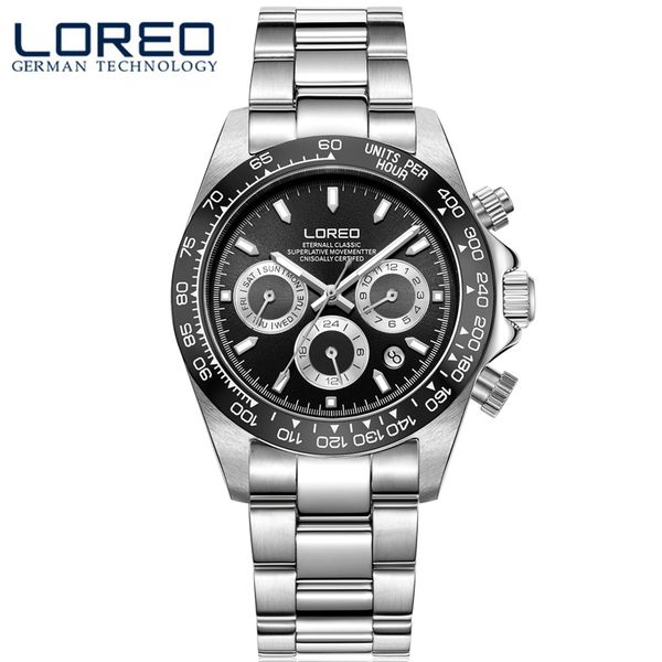 loreo men watches saffier glass 40mm ceramic games automatic mechanical 100m waterproof classic fashion luxury clock, Slivery;brown
loreo men watches saffier glass 40mm ceramic games automatic mechanical 100m waterproof classic fashion luxury clock, Slivery;brown